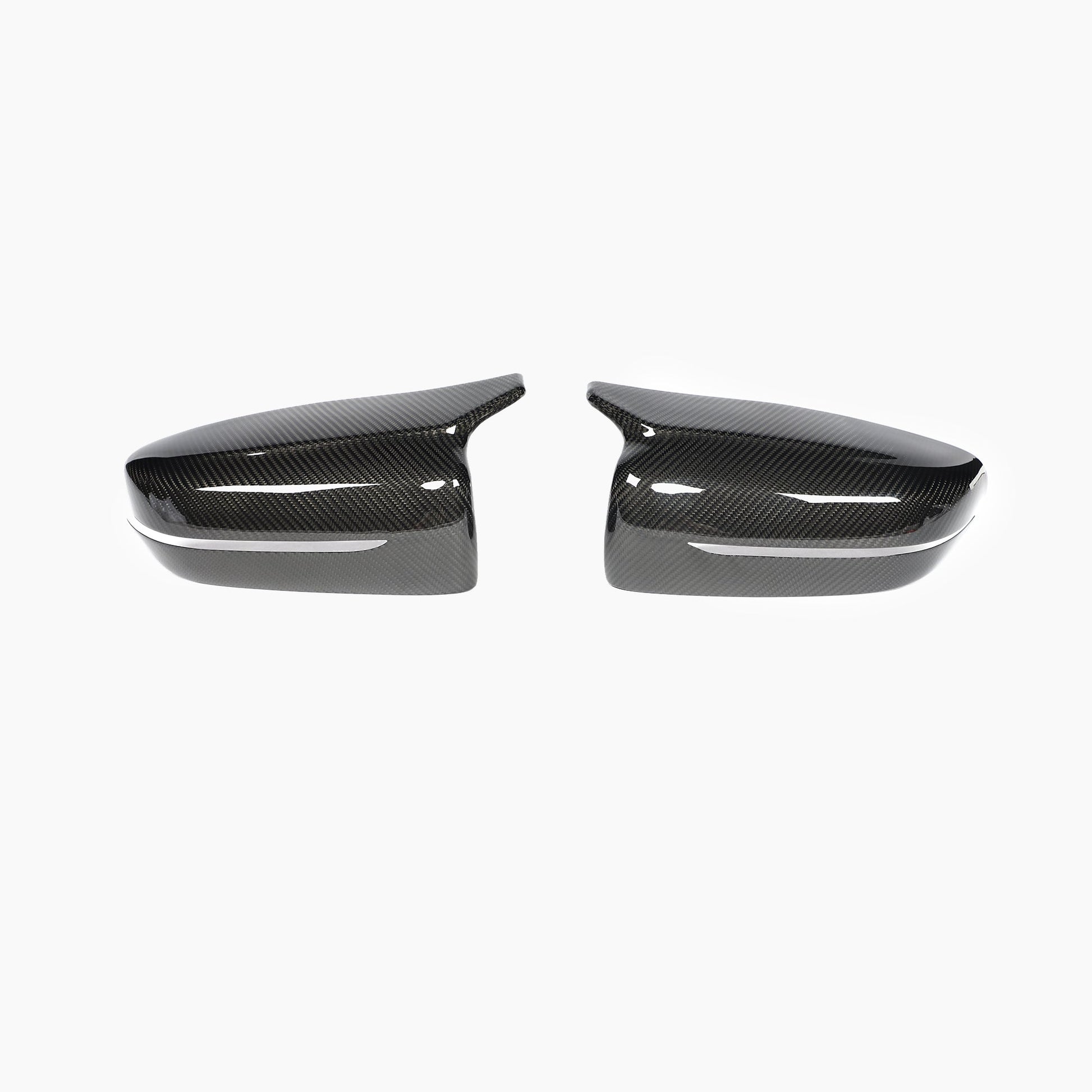 RHD ST Style Carbon Fiber add on Mirror Caps for BMW 3/4/5/6/7/8 series