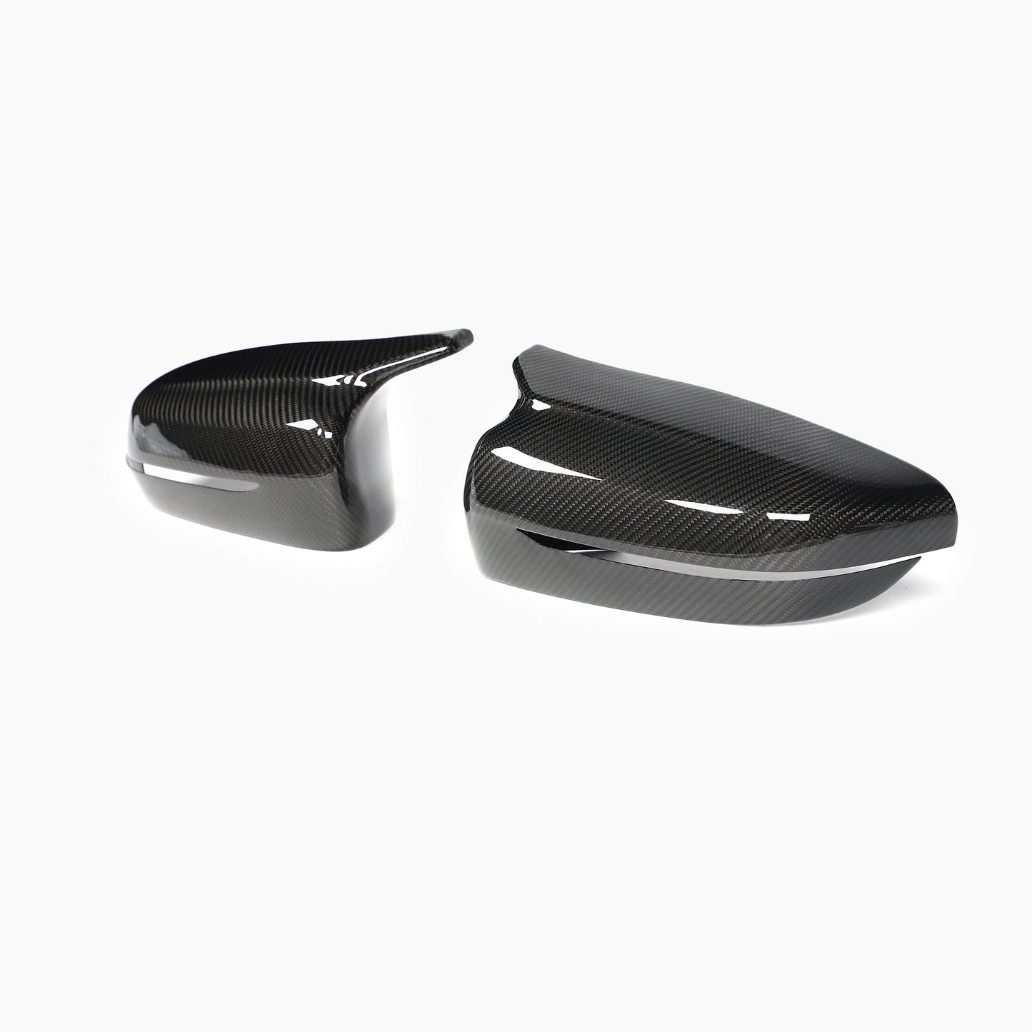 RHD ST Style Carbon Fiber add on Mirror Caps for BMW 3/4/5/6/7/8 series