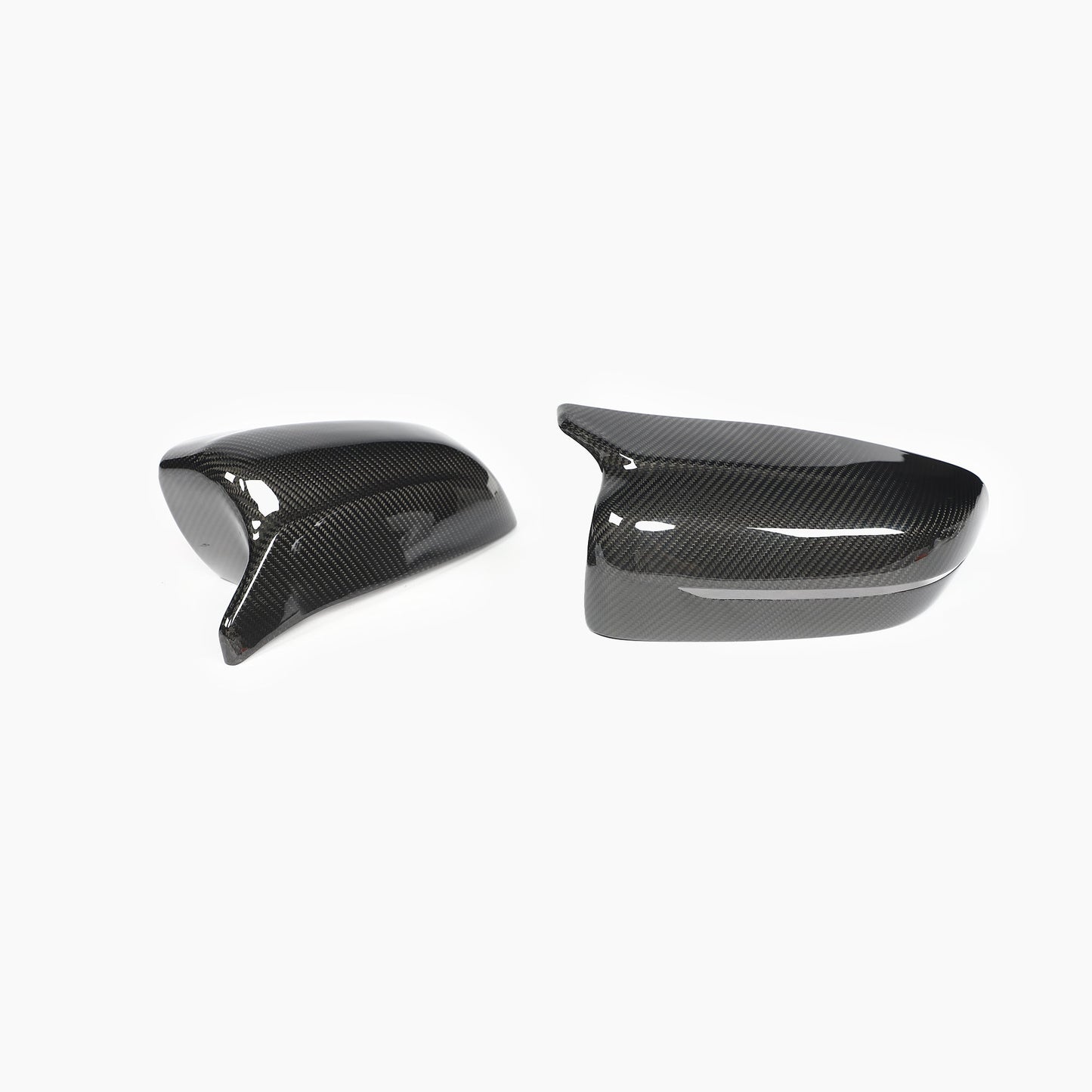 RHD ST Style Carbon Fiber add on Mirror Caps for BMW 3/4/5/6/7/8 series