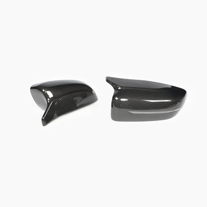 RHD ST Style Carbon Fiber add on Mirror Caps for BMW 3/4/5/6/7/8 series
