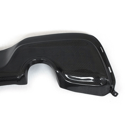 Performance Style Carbon Fiber Rear Diffuser for BMW 1 Series F20, F21 Pre-LCI M-Sport M135i – Dual Exit (2011-2015)