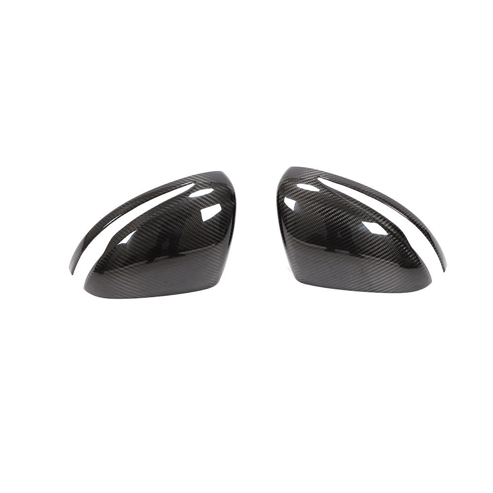 ST Style ADD ON Carbon Fiber Mirror Caps For Mercedes Benz G‑Class W463A Pre‑Facelift (2019–2023)