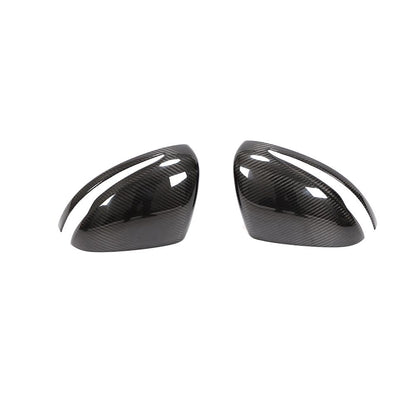 ST Style ADD ON Carbon Fiber Mirror Caps For Mercedes Benz G‑Class W463A Pre‑Facelift (2019–2023)