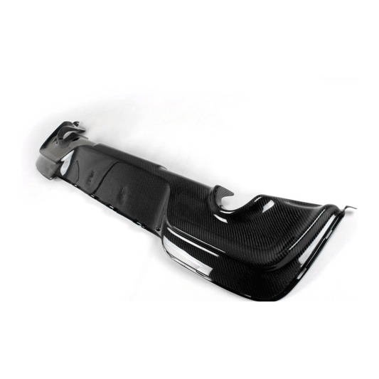 Performance Style Carbon Fiber Rear Diffuser For BMW 1 Series F20, F21 Pre-LCI M-Sport M135i – Dual Exit (2011-2015)