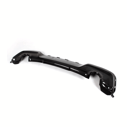 Performance Style Carbon Fiber Rear Diffuser For BMW 1 Series F20, F21 Pre-LCI M-Sport M135i – Dual Exit (2011-2015)