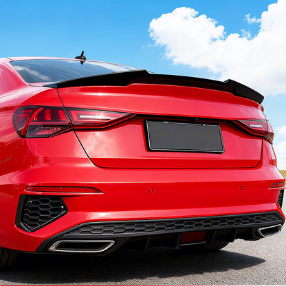 M4 Style Carbon Fiber Trunk Spoiler for Audi A3/S3/RS3 8Y (2020-2024)