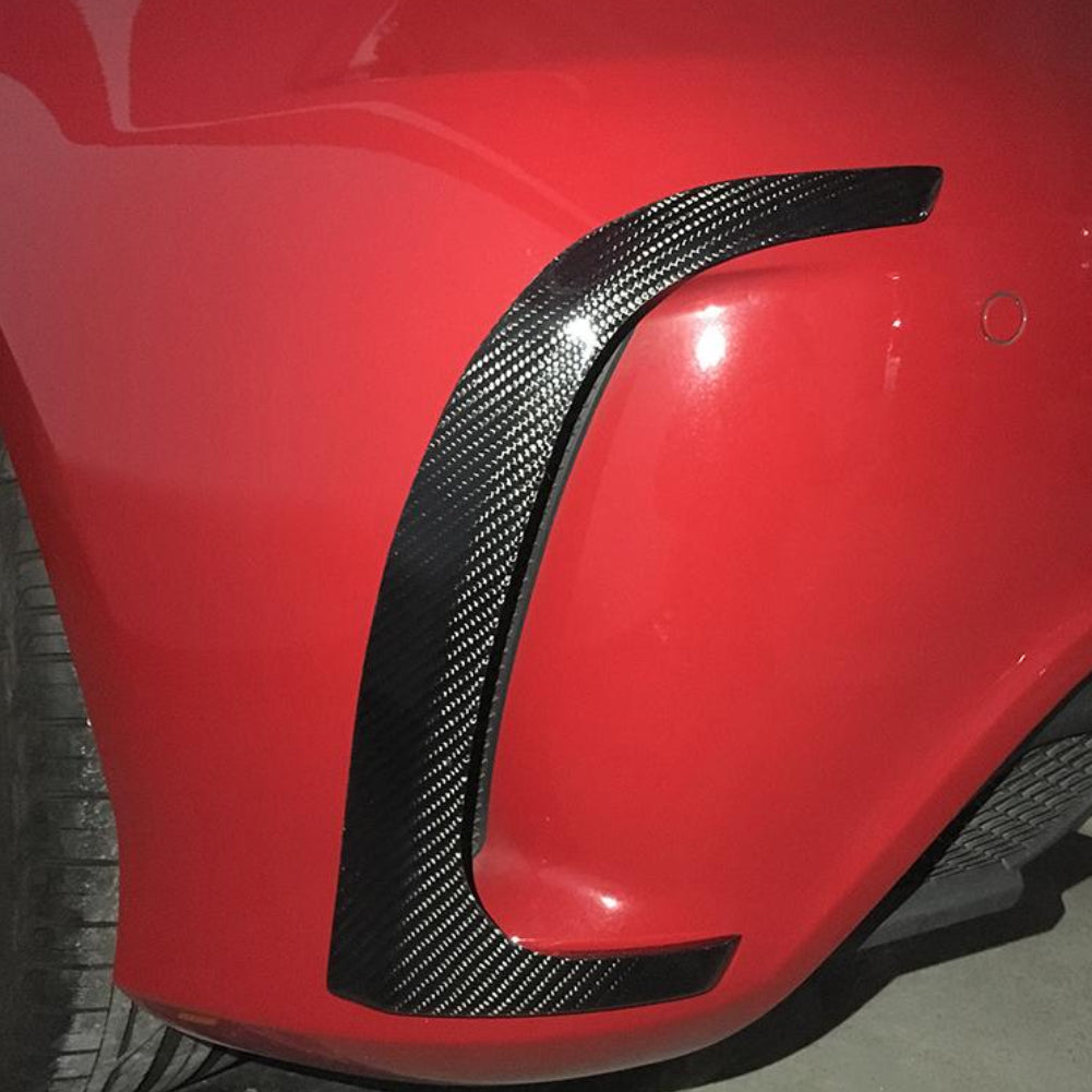 ST Style Carbon Fiber Rear Bumper Vents for Mercedes Benz A45 AMG W176 Pre-Facelift (2012-2015)