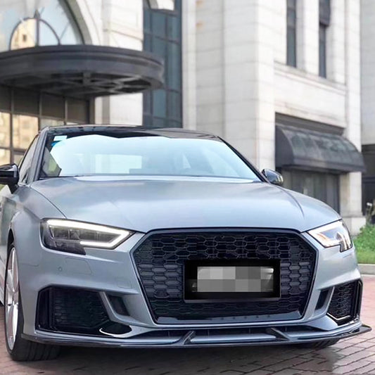 ST Style Carbon Fiber Front Lip for Audi RS3 8.5V LCI (2017-2020)