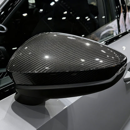 ST Style Carbon Fiber ADD ON Mirror Caps for Audi A3/S3/RS3 8Y (2020-2024)