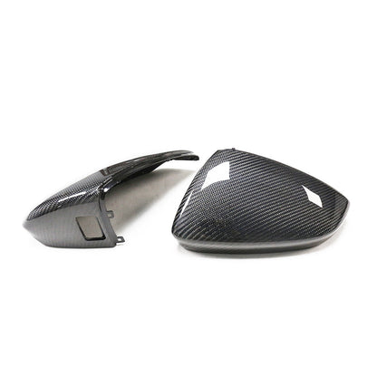 ST Style Carbon Fiber REPLACEMENT Mirror Caps for Audi A3/S3/RS3 8Y (2020-2024)
