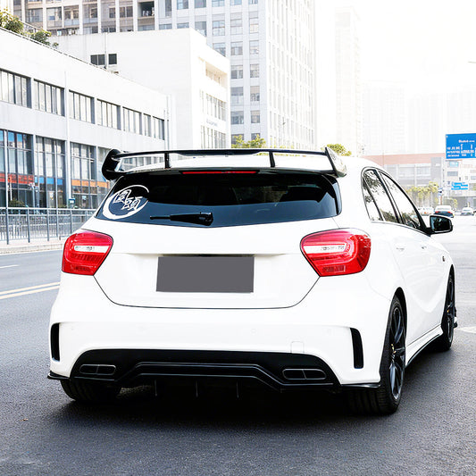 VRS Style Carbon Fiber Rear Diffuser for Mercedes Benz A-Class W176 Sport/A45 AMG (2012-2018)