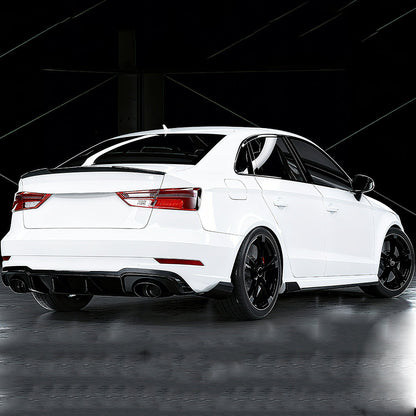 ST Style Carbon Fiber Side Skirts for Audi S3 RS3 8.5V LCI (2017-2020)
