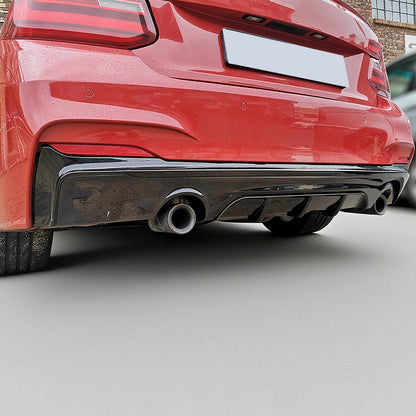 BMW 2 Series F22 (2014–2021) M-Performance Rear Diffuser/For M-Tech Gloss Black