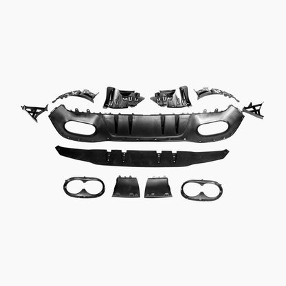 Mercedes-Benz A-Class W177 (2018–present) A45 Rear Diffuser/For AMG Hatchback