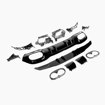 Mercedes-Benz A-Class W177 (2018–present) A45 Rear Diffuser/For AMG Hatchback