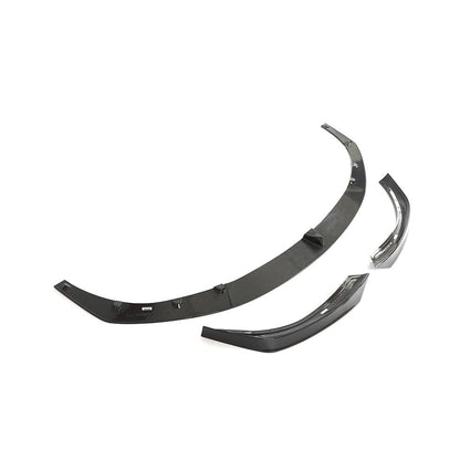 ST Style Carbon Fiber Front Lip For Tesla Model S Plaid (2021–2024)