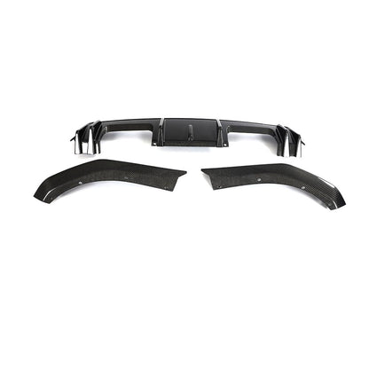 3D Style Carbon Fiber Rear Diffuser For BMW M4 G82/G83 (2021+)