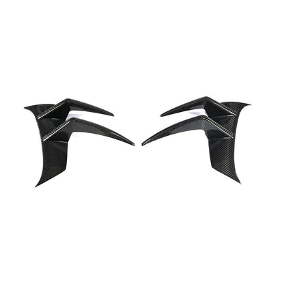 ST Style Carbon Fiber Front Canards For Mercedes Benz AMG GT R Coupé (2015–2021)