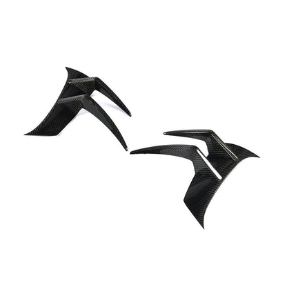 ST Style Carbon Fiber Front Canards For Mercedes Benz AMG GT R Coupé (2015–2021)