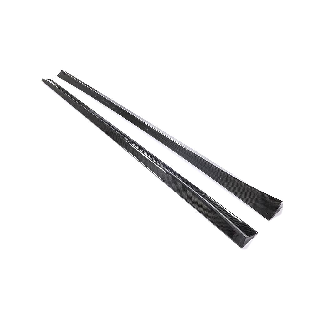 ST Style Carbon Fiber Side Skirts For Mercedes Benz AMG GT 4‑Door X290 Pre‑Facelift (2019–2021)