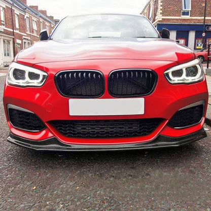 ARKYM Style Carbon Fiber Front Lip For BMW 1 Series F20 LCI M Sport (2015-2019)