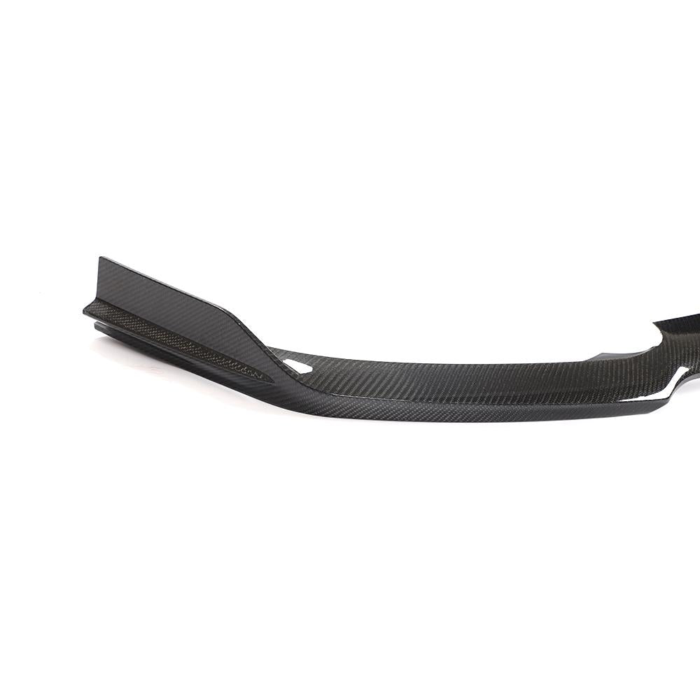 ST Style Carbon Fiber Front Lip For Mercedes Benz AMG GT 4‑Door X290 Pre‑Facelift (2019–2021)