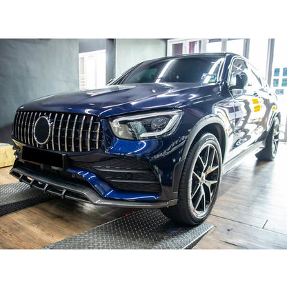 ST Style Carbon Fiber Front Lip for Mercedes Benz GLC X253 (SUV) Facelift (2020–2022)