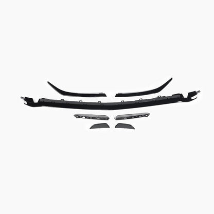 Matte Black Front Lip for Mercedes Benz A-Class W177 AMG Hatchback (2018+)