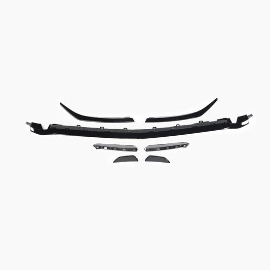 Matte Black Front Lip for Mercedes Benz A-Class W177 AMG Hatchback (2018+)