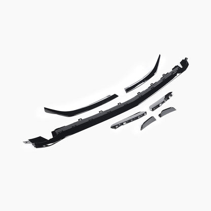 Matte Black Front Lip for Mercedes Benz A-Class W177 AMG Hatchback (2018+)