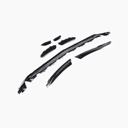 Mercedes-Benz A-Class W177 (2018–present) AMG Front Lip With Splitter/For AMG/Gloss Black