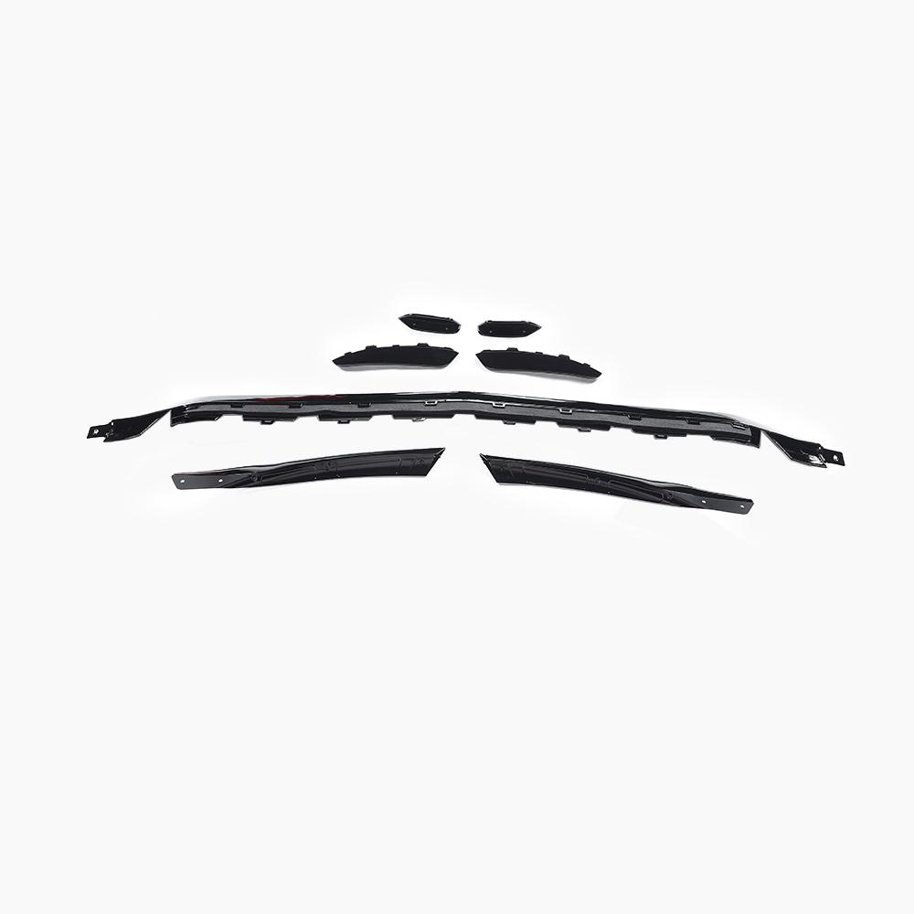 Mercedes-Benz A-Class W177 (2018–present) AMG Front Lip With Splitter/For AMG/Gloss Black