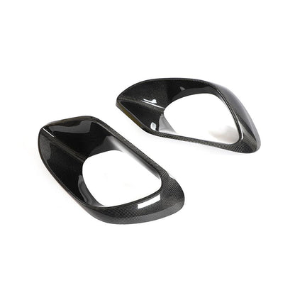 ST Style Carbon Fiber Front Air Vents for Mercedes Benz CLA 45 S AMG C118 Pre‑Facelift (2020–2022)