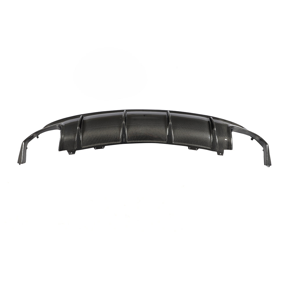 ST Style Carbon Fiber Rear Diffuser for Mercedes Benz CLA C117 Sport & CLA 45 AMG  Pre‑Facelift & Facelift (2013–2019)
