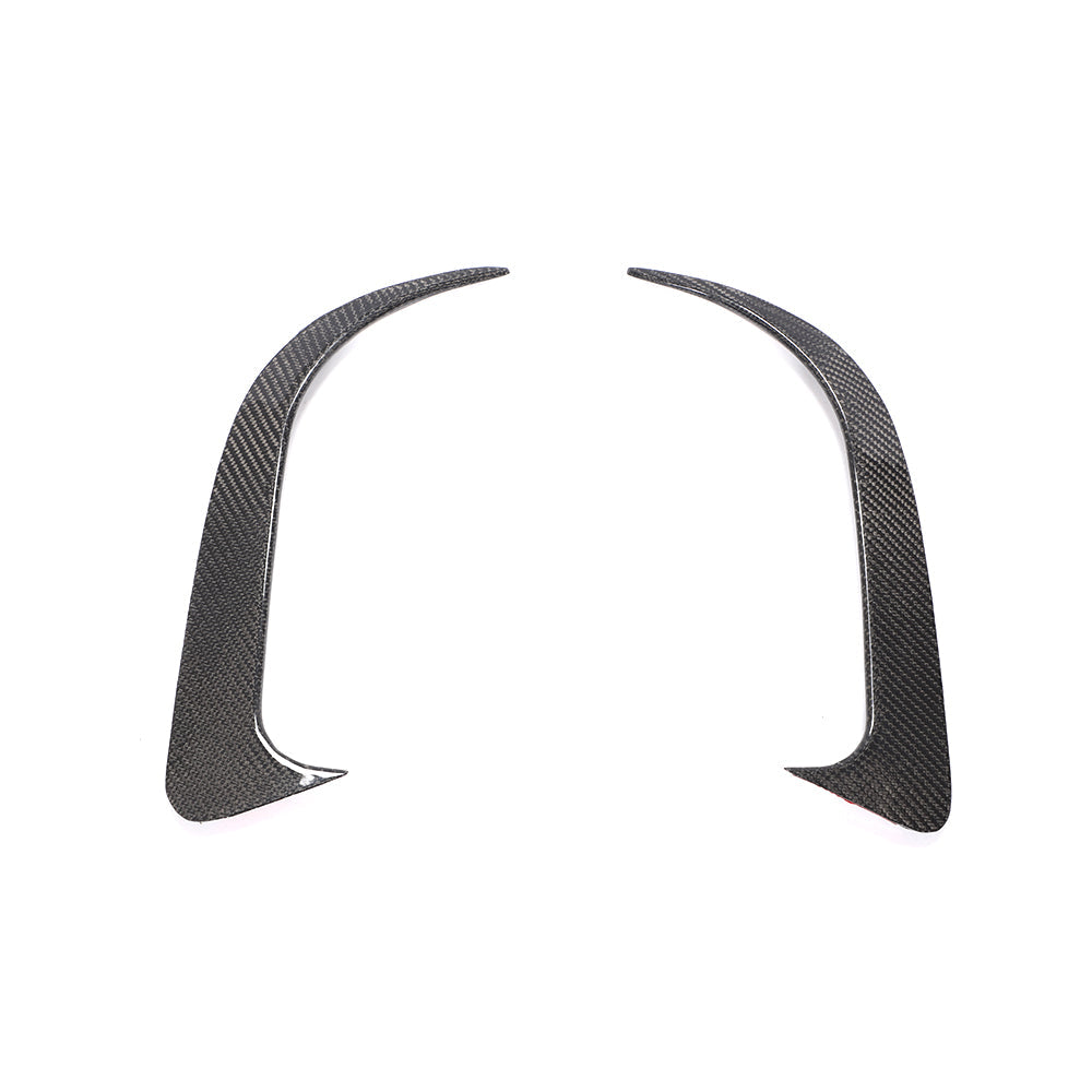 ST Style Carbon Fiber Rear Canards for Mercedes Benz CLA C117 & CLA 45 AMG  Pre‑Facelift & Facelift (2013–2019)