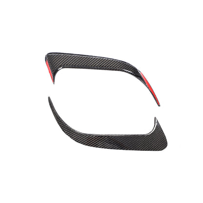 ST Style Carbon Fiber Rear Canards for Mercedes Benz CLA C117 & CLA 45 AMG  Pre‑Facelift & Facelift (2013–2019)