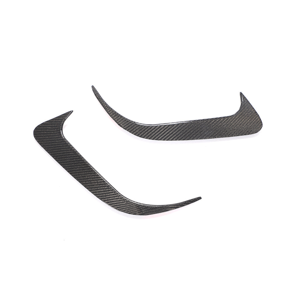 ST Style Carbon Fiber Rear Canards for Mercedes Benz CLA C117 & CLA 45 AMG  Pre‑Facelift & Facelift (2013–2019)