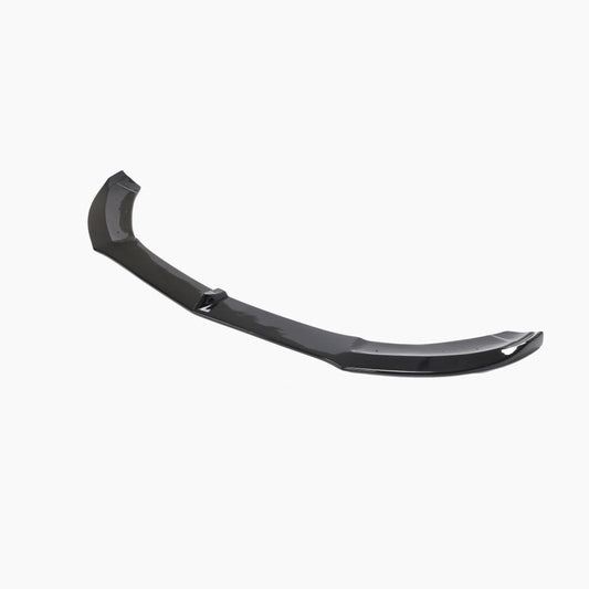 Gloss Black Front Lip for Mercedes Benz C-Class W205 Sedan, C205 Coupé Sport (2014-2018)