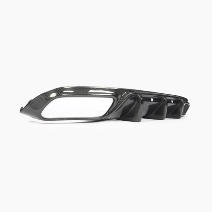 ST Style Carbon Fiber Rear Diffuser For Mercedes Benz C‑Class W205 Pre‑Facelift Coupé (2014–2018)