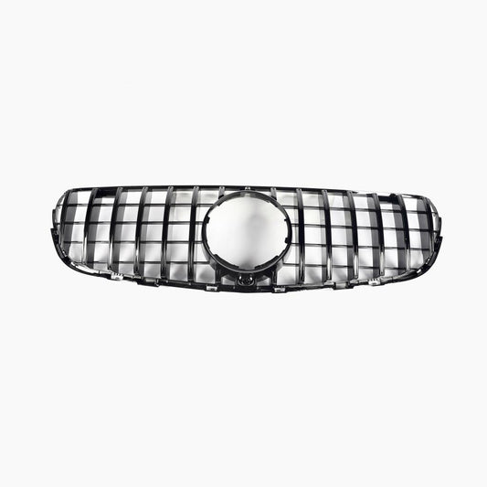 GT Style Gloss Black Kidney Grill for Mercedes Benz GLC Series X253 (2015-2018)