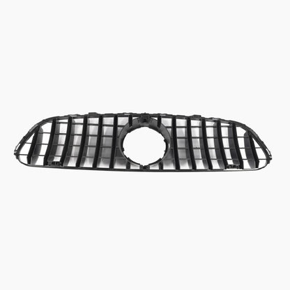 GT Style Gloss Black Kidney Grill for Mercedes Benz GLC Series X253 (2015-2018)