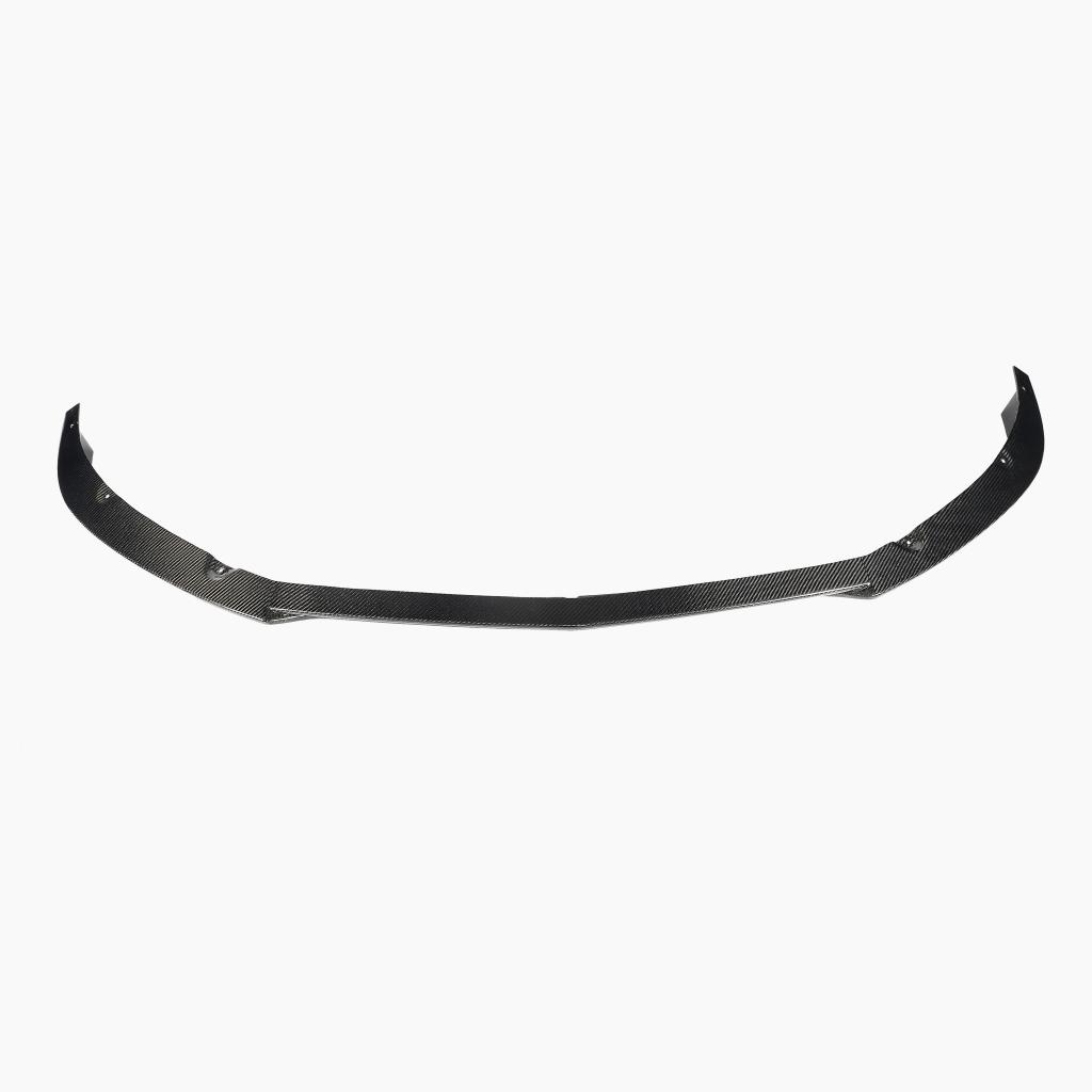 ST Style Carbon Fiber Front Lip For Mercedes Benz C63 AMG W205 Pre‑Facelift Sedan (2015–2018)
