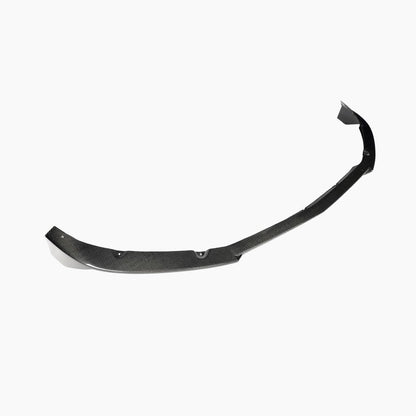 ST Style Carbon Fiber Front Lip For Mercedes Benz C63 AMG W205 Pre‑Facelift Sedan (2015–2018)