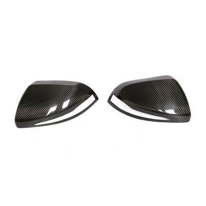 ST Style Carbon Fiber ADD ON Mirror Cover Caps For Mercedes Benz Vito W447 Pre‑Facelift (2014–2019)