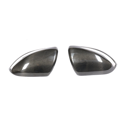 ST Style Carbon Fiber ADD ON Mirror Cover Caps For Mercedes Benz Vito W447 Pre‑Facelift (2014–2019)