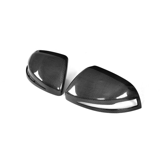ST Style Carbon Fiber REPLACEMENT Mirror Cover Caps For Mercedes Benz Vito W447 Pre‑Facelift (2014–2019)