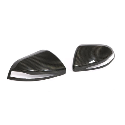 ST Style Carbon Fiber ADD ON Mirror Cover Caps For Mercedes Benz Vito W447 Pre‑Facelift (2014–2019)