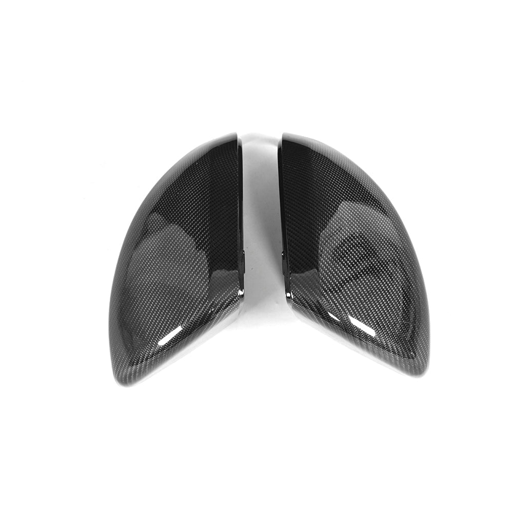 ST Style Carbon Fiber REPLACEMENT Mirror Cover Caps For Mercedes Benz Vito W447 Pre‑Facelift (2014–2019)