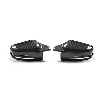 ST Style REPLACEMENT Carbon Fiber Mirror Covers for Mercedes Benz C63 W204 Facelift 2011-2015