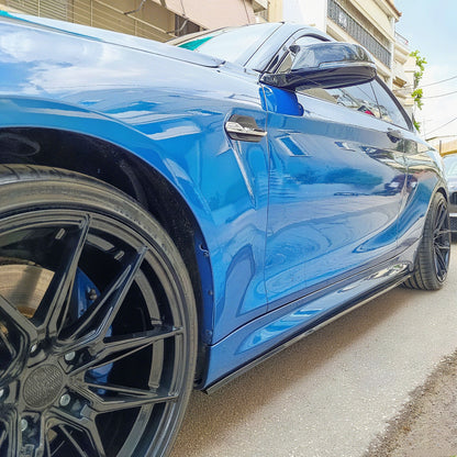 BMW 2 Series F22 (2014–2021) M-Performace Side Skirt/For M-Tech Gloss Black